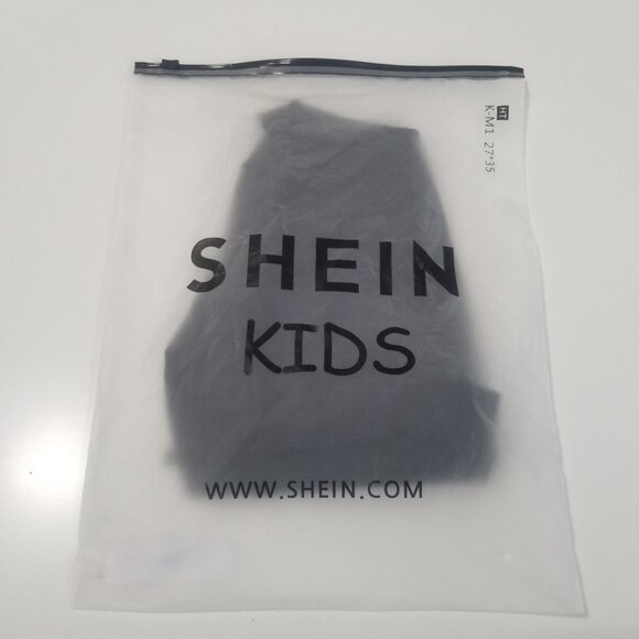 NEW SHEIN Girls Solid Round Neck Tee Size 11-12Y - Picture 7 of 8
